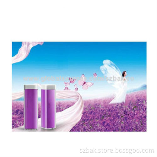 Power Banks with 2,200mAh Capacity, Measures 92*25*25mm, Lithium-ion Battery Cell, Good Quality